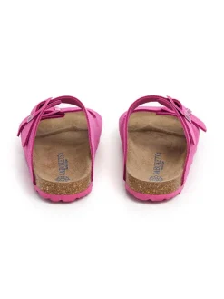 SABOKETS Leder-Pantoletten in Pink><noscript><img width=