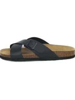 BABUNKERS Family Leder-Pantoletten in Schwarz Outlet