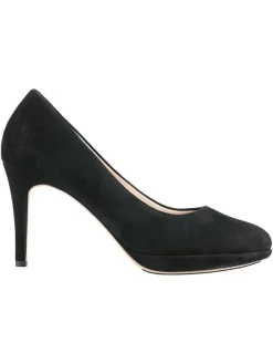 Högl Leder-Pumps in Schwarz Sale