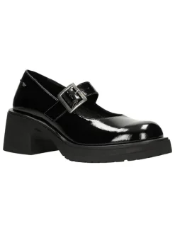 Wojas Leder-Pumps in Schwarz>Damen Pumps