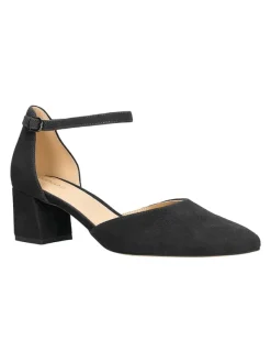 Wojas Leder-Pumps in Schwarz New