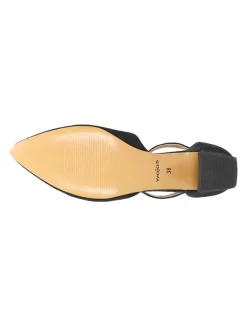 Wojas Leder-Pumps in Schwarz New