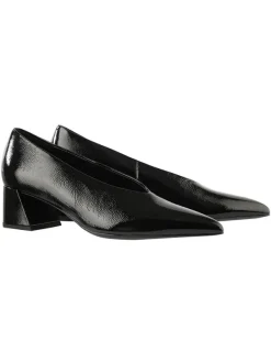 Högl Leder-Pumps in Schwarz New