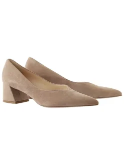 Högl Leder-Pumps in Taupe>Damen Pumps
