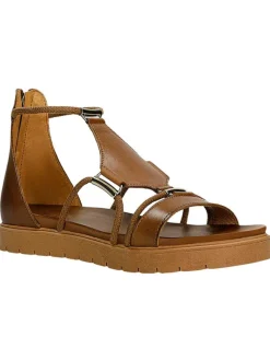 Wojas Leder-Sandalen in Braun Online