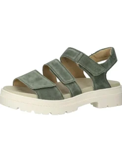 Ara Shoes Leder-Sandalen in Grün>Damen Sandalen