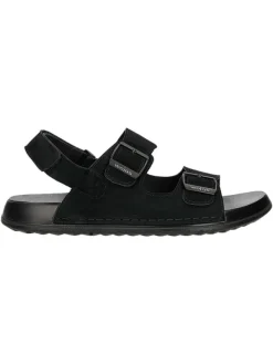 Wojas Leder-Sandalen in Schwarz New