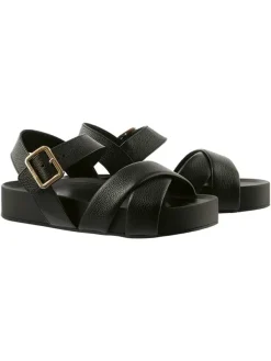 Högl Leder-Sandalen in Schwarz>Damen Sandalen