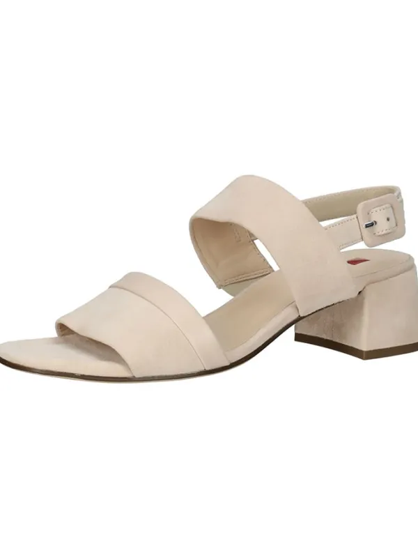 Högl Leder-Sandaletten in Beige>Damen Sandalen