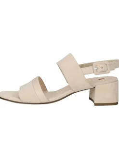Högl Leder-Sandaletten in Beige>Damen Sandalen