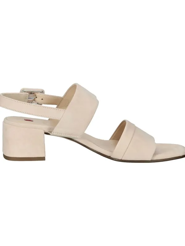 Högl Leder-Sandaletten in Beige>Damen Sandalen
