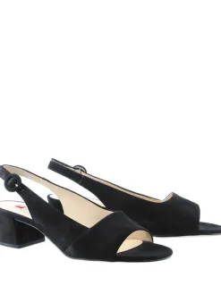 Högl Leder-Sandaletten in Schwarz New