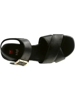 Högl Leder-Sandaletten in Schwarz><noscript><img width=