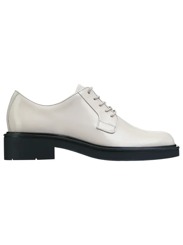 Högl Leder-Schnürschuhe "George" in Creme Best