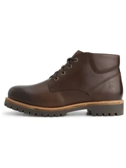 TRAVELIN' Leder-Schnürschuhe in Braun>Damen Schnürschuhe|Schnürschuhe