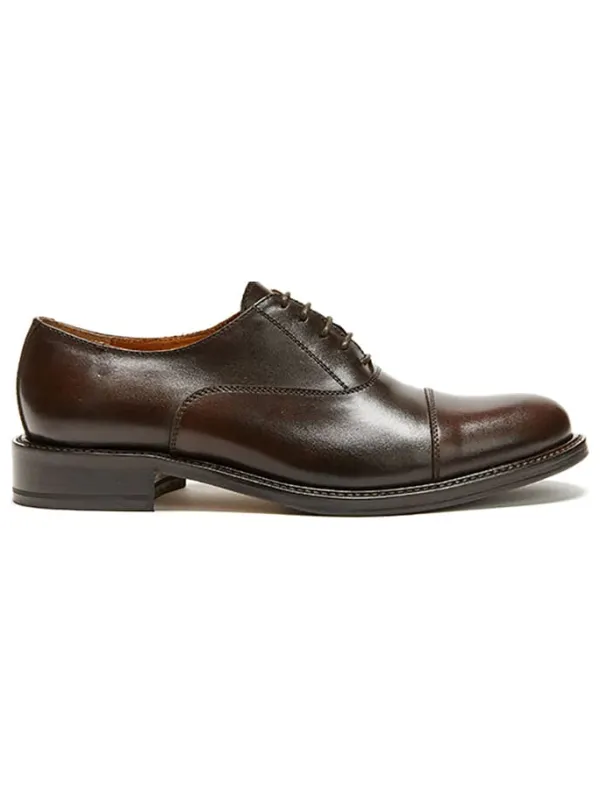 British Passport Leder-Schnürschuhe in Braun>Damen Schnürschuhe