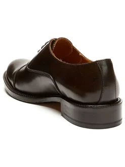 British Passport Leder-Schnürschuhe in Braun><noscript><img width=