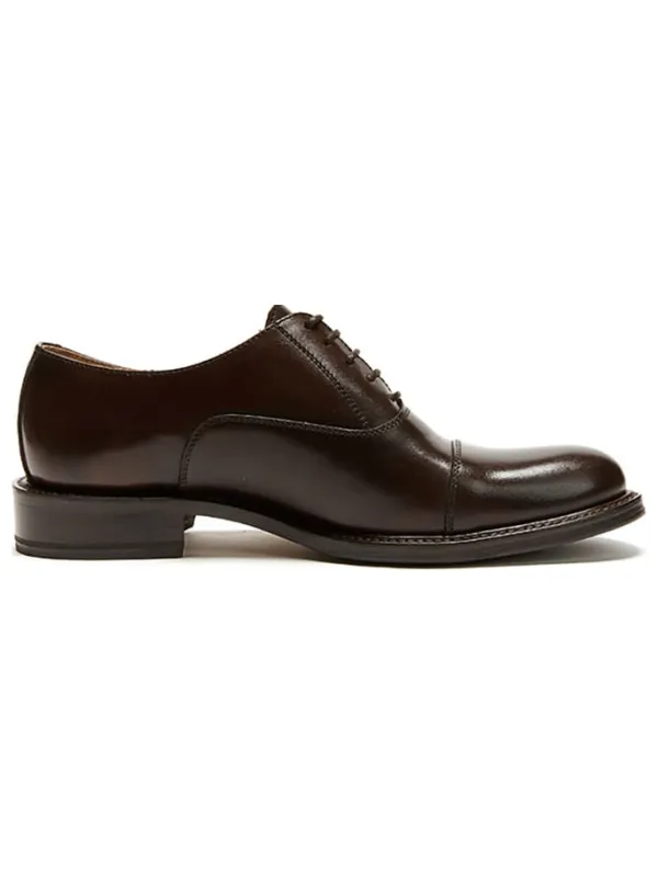British Passport Leder-Schnürschuhe in Braun>Damen Schnürschuhe