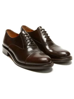 British Passport Leder-Schnürschuhe in Braun><noscript><img width=