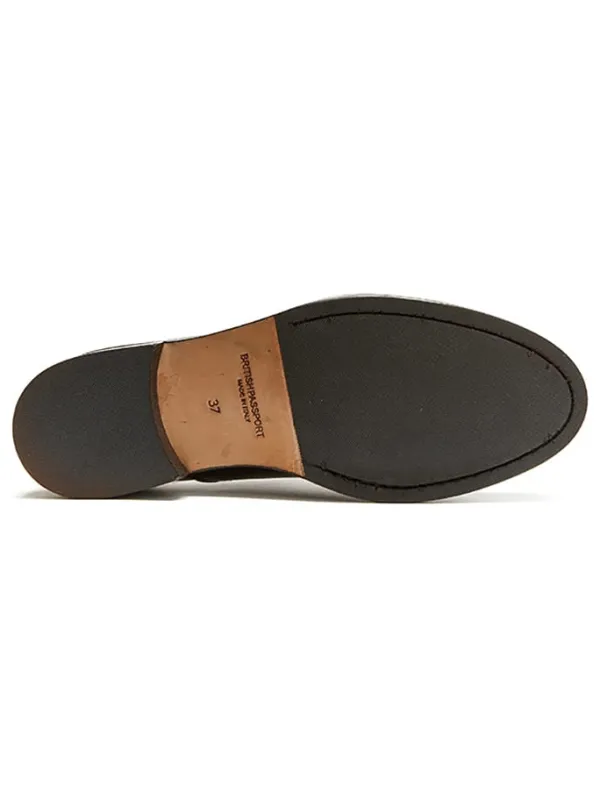 British Passport Leder-Schnürschuhe in Braun>Damen Schnürschuhe