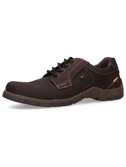 Camel Active Leder-Schnürschuhe in Braun>Herren Schnürschuhe
