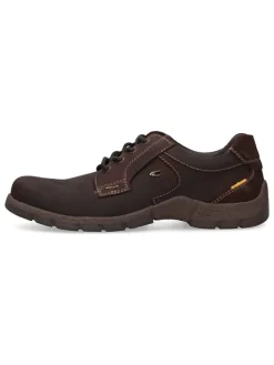 Camel Active Leder-Schnürschuhe in Braun>Herren Schnürschuhe