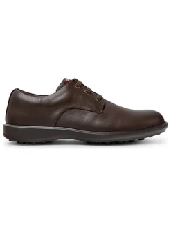 Camper Leder-Schnürschuhe in Braun Clearance