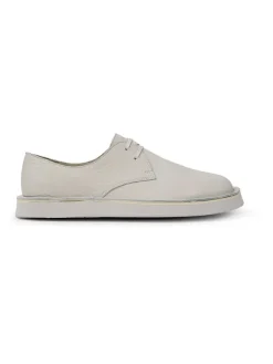 Camper Leder-Schnürschuhe in Creme Sale