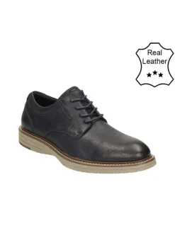 Bullboxer Leder-Schnürschuhe in Dunkelblau>Herren Schnürschuhe