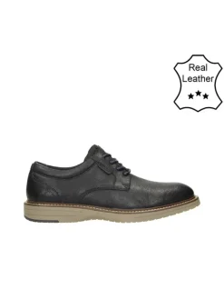 Bullboxer Leder-Schnürschuhe in Dunkelblau>Herren Schnürschuhe