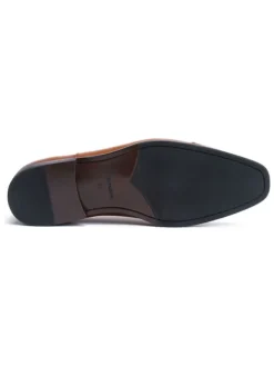 British Passport Leder-Schnürschuhe in Hellbraun Best