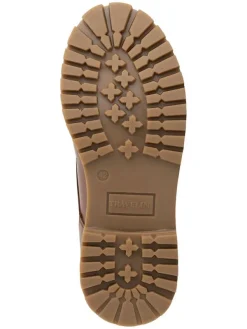 TRAVELIN' Leder-Schnürschuhe in Hellbraun><noscript><img width=