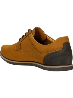 Wojas Leder-Schnürschuhe in Hellbraun Outlet