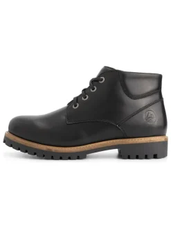 TRAVELIN' Leder-Schnürschuhe in Schwarz Online