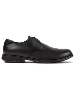 Camper Leder-Schnürschuhe in Schwarz>Herren Schnürschuhe