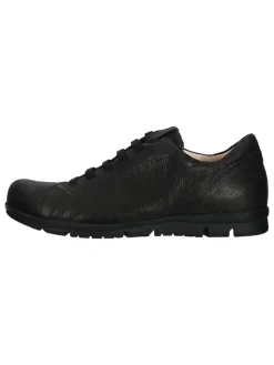 Think! Leder-Schnürschuhe in Schwarz Discount