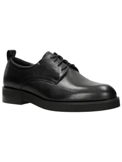 Wojas Leder-Schnürschuhe in Schwarz>Damen Schnürschuhe