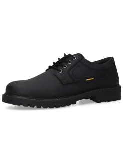 Camel Active Leder-Schnürschuhe in Schwarz>Herren Schnürschuhe