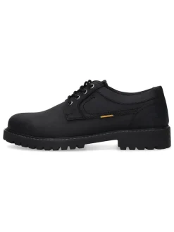 Camel Active Leder-Schnürschuhe in Schwarz>Herren Schnürschuhe