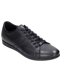 Wojas Leder-Schnürschuhe in Schwarz Clearance