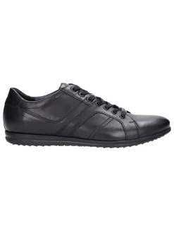 Wojas Leder-Schnürschuhe in Schwarz Clearance