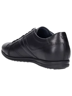Wojas Leder-Schnürschuhe in Schwarz Clearance