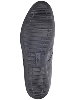 Wojas Leder-Schnürschuhe in Schwarz Clearance
