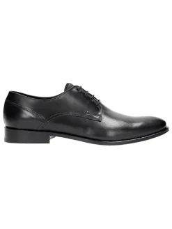 Wojas Leder-Schnürschuhe in Schwarz Hot