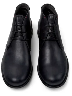 Camper Leder-Schnürschuhe in Schwarz>Herren Schnürschuhe