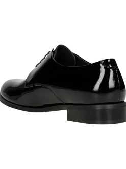 Wojas Leder-Schnürschuhe in Schwarz><noscript><img width=