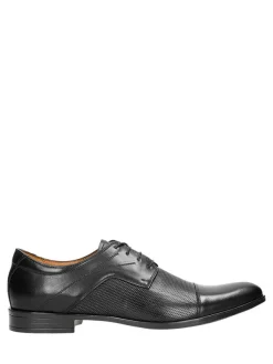 Wojas Leder-Schnürschuhe in Schwarz