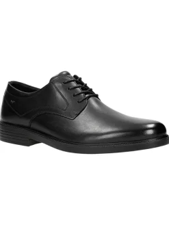 Wojas Leder-Schnürschuhe in Schwarz Discount