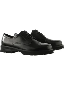 Högl Leder-Schnürschuhe "Rocky" in Schwarz Online
