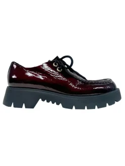 Högl Leder-Schnürschuhe "Sally" in Bordeaux Sale